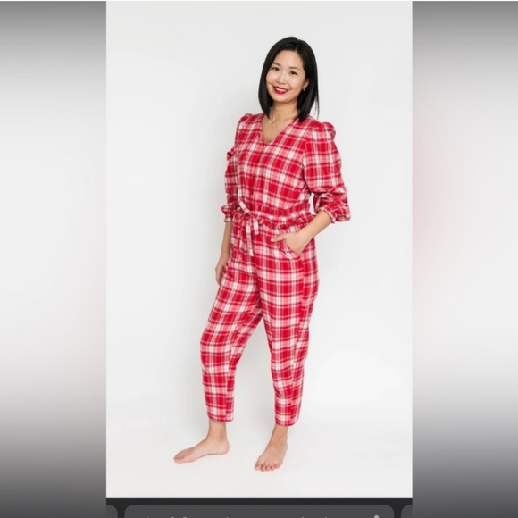 BNWT Smash +Tess Remy Henley Romper Size lg. - Picture 1 of 2